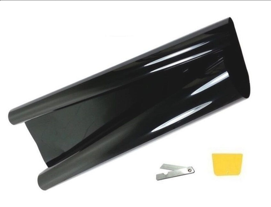 sunscreen film 75 x 300cm deep black
