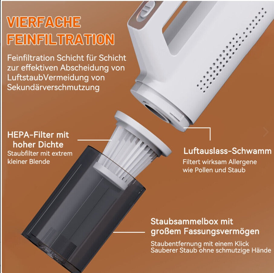 akku handstaubsauger 3 in 1 akku staubsauger beutellos kabellos vakuum mit kabel