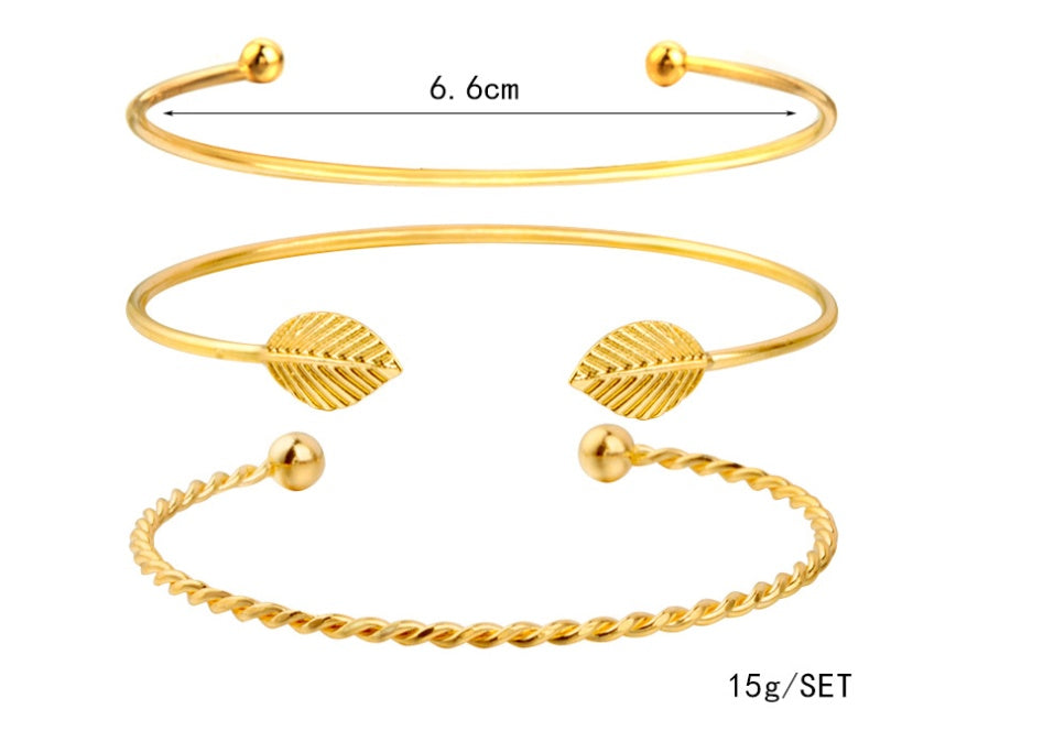 modyle gold color crystal wedding bracelets set cz stone heart bracelets bangles for woman - lunastein