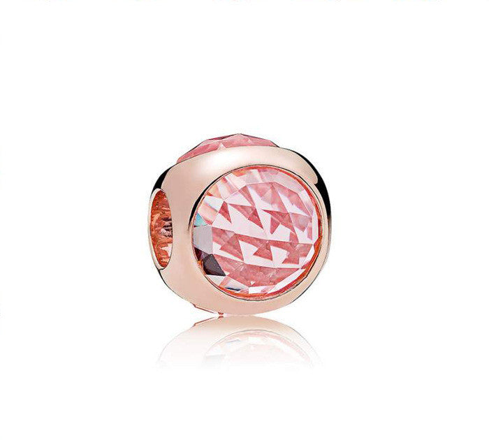 roségold charms 2025 – blumen- & herzperlen für dein diy-armband - lunastein