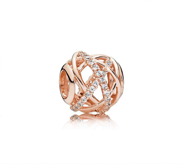 roségold charms 2025 – blumen- & herzperlen für dein diy-armband - lunastein