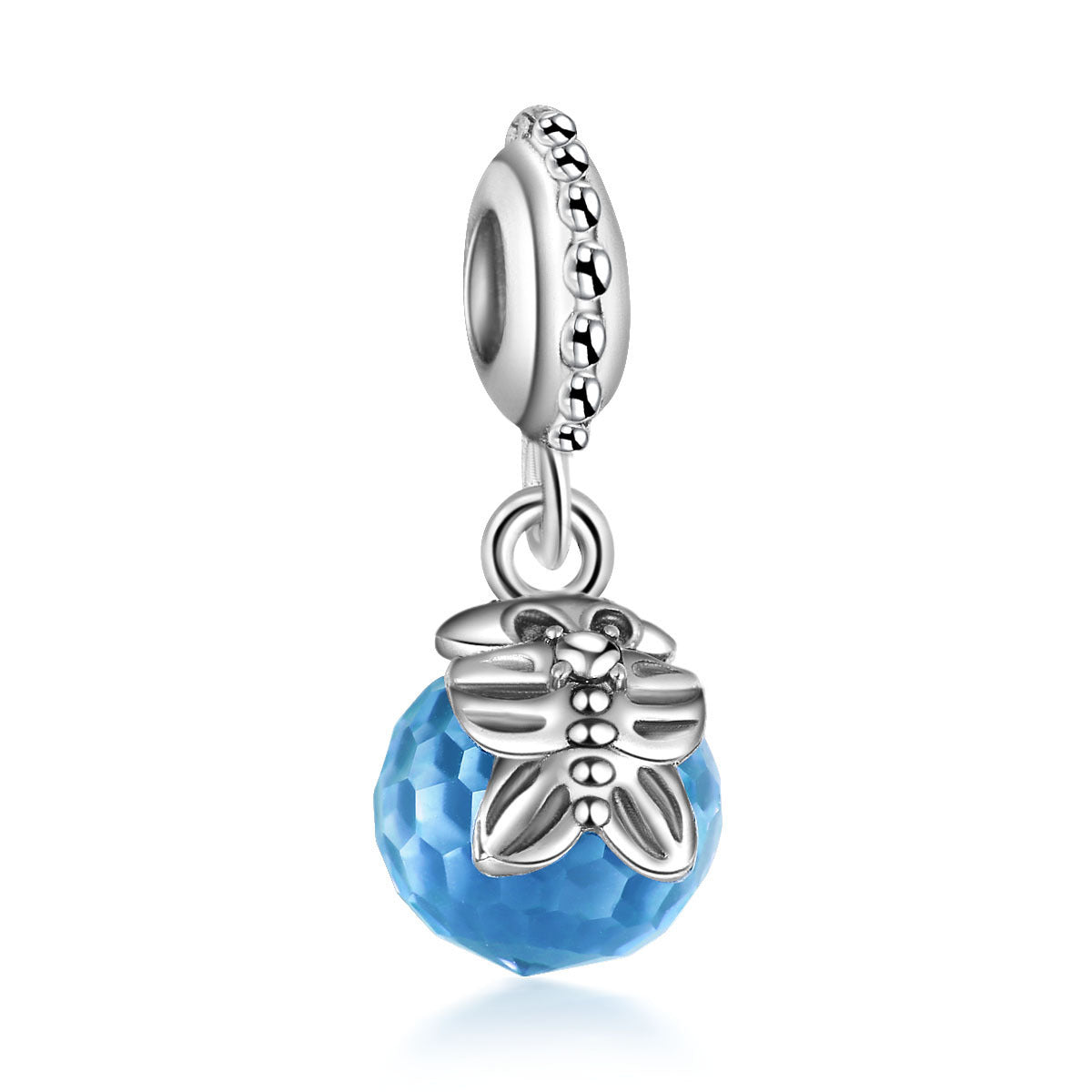 ocean breeze charms – wähle deinen lieblingsanhänger in blau & silber - lunastein