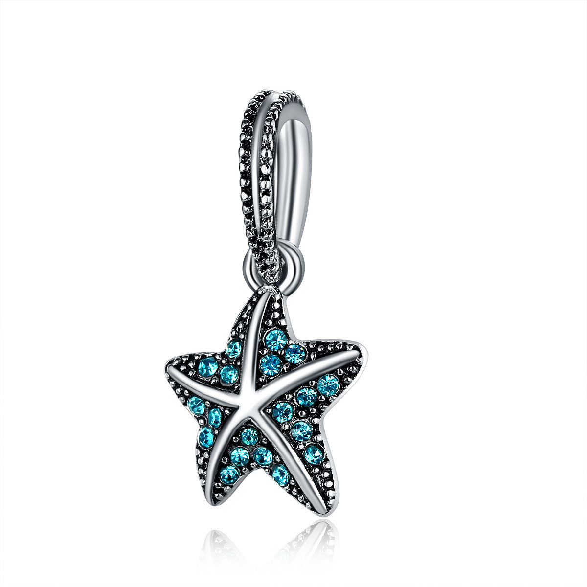 ocean breeze charms – wähle deinen lieblingsanhänger in blau & silber - lunastein