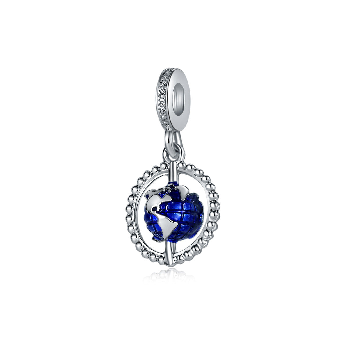 ocean breeze charms – wähle deinen lieblingsanhänger in blau & silber - lunastein