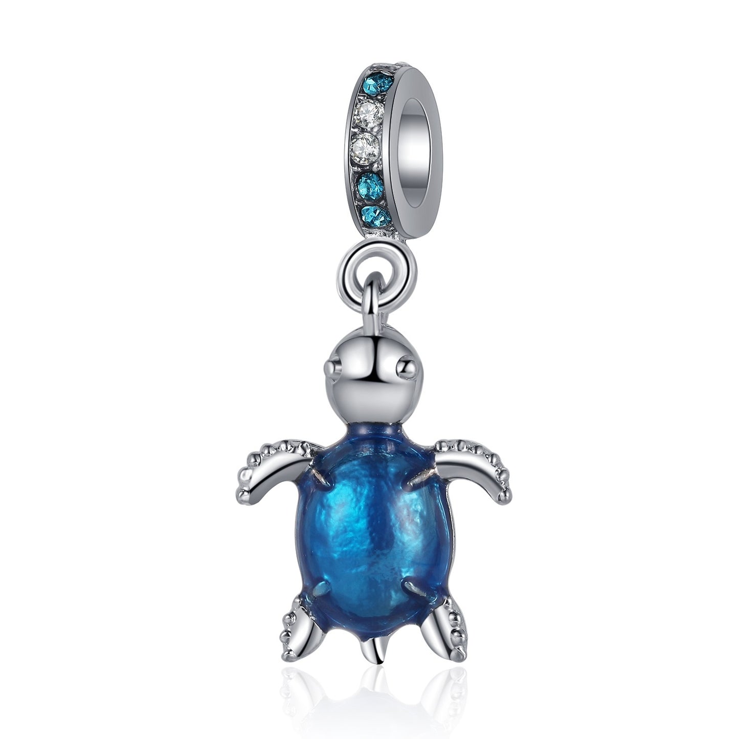 ocean breeze charms – wähle deinen lieblingsanhänger in blau & silber - lunastein