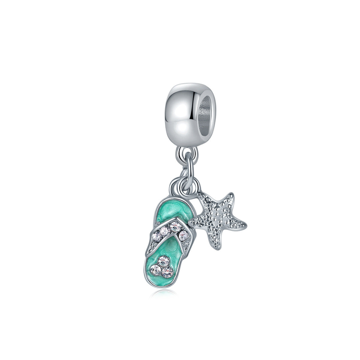 Ocean Breeze Charms – Wähle deinen Lieblingsanhänger in Blau & Silber - Lunastein