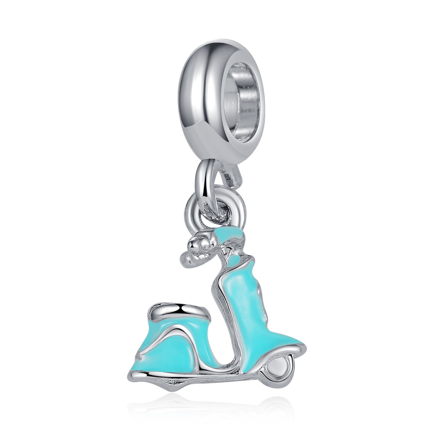 ocean breeze charms – wähle deinen lieblingsanhänger in blau & silber - lunastein