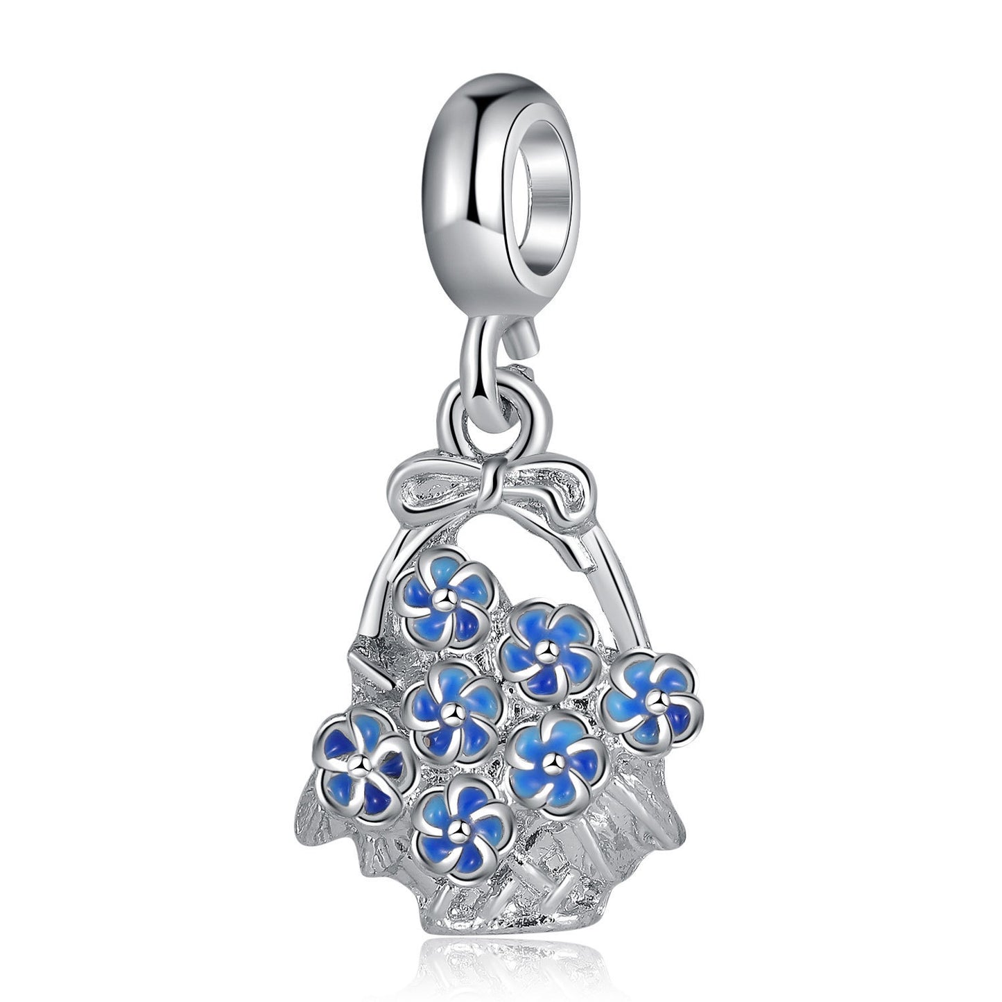 ocean breeze charms – wähle deinen lieblingsanhänger in blau & silber - lunastein
