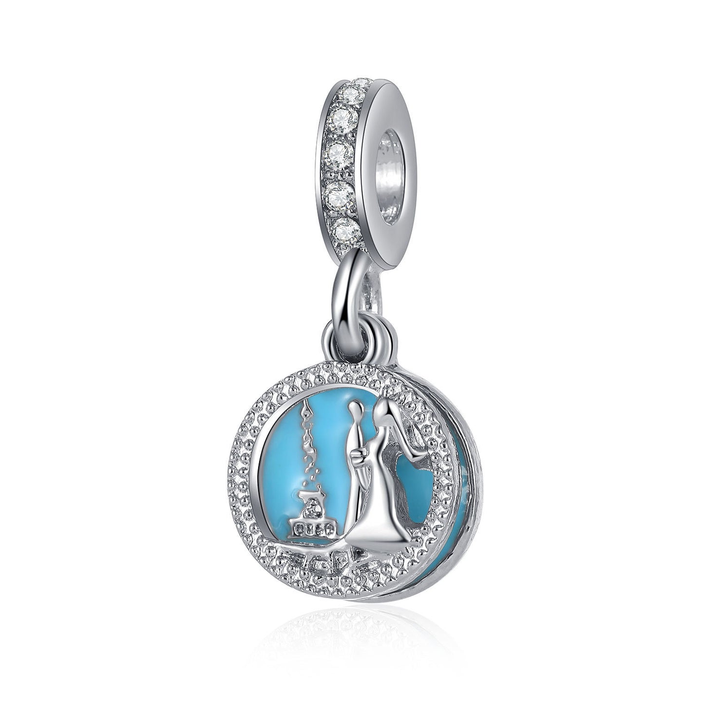 ocean breeze charms – wähle deinen lieblingsanhänger in blau & silber - lunastein