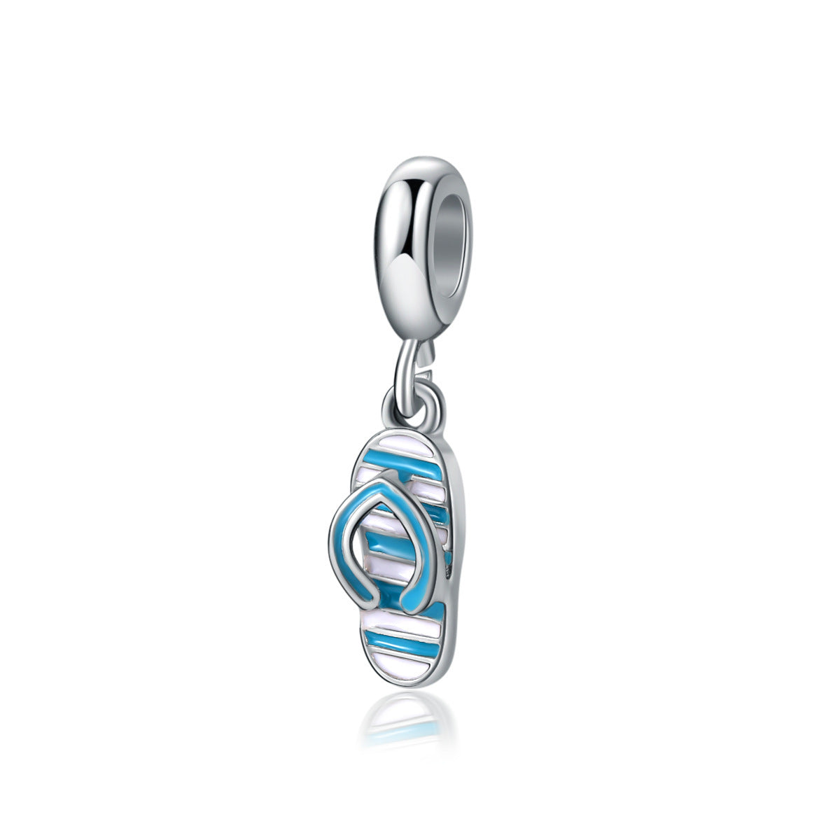 ocean breeze charms – wähle deinen lieblingsanhänger in blau & silber - lunastein