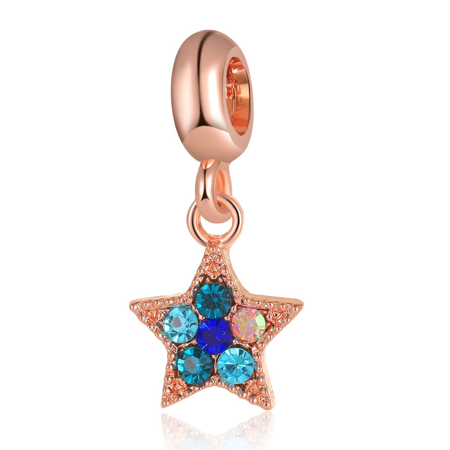 ocean breeze charms – wähle deinen lieblingsanhänger in blau & silber - lunastein