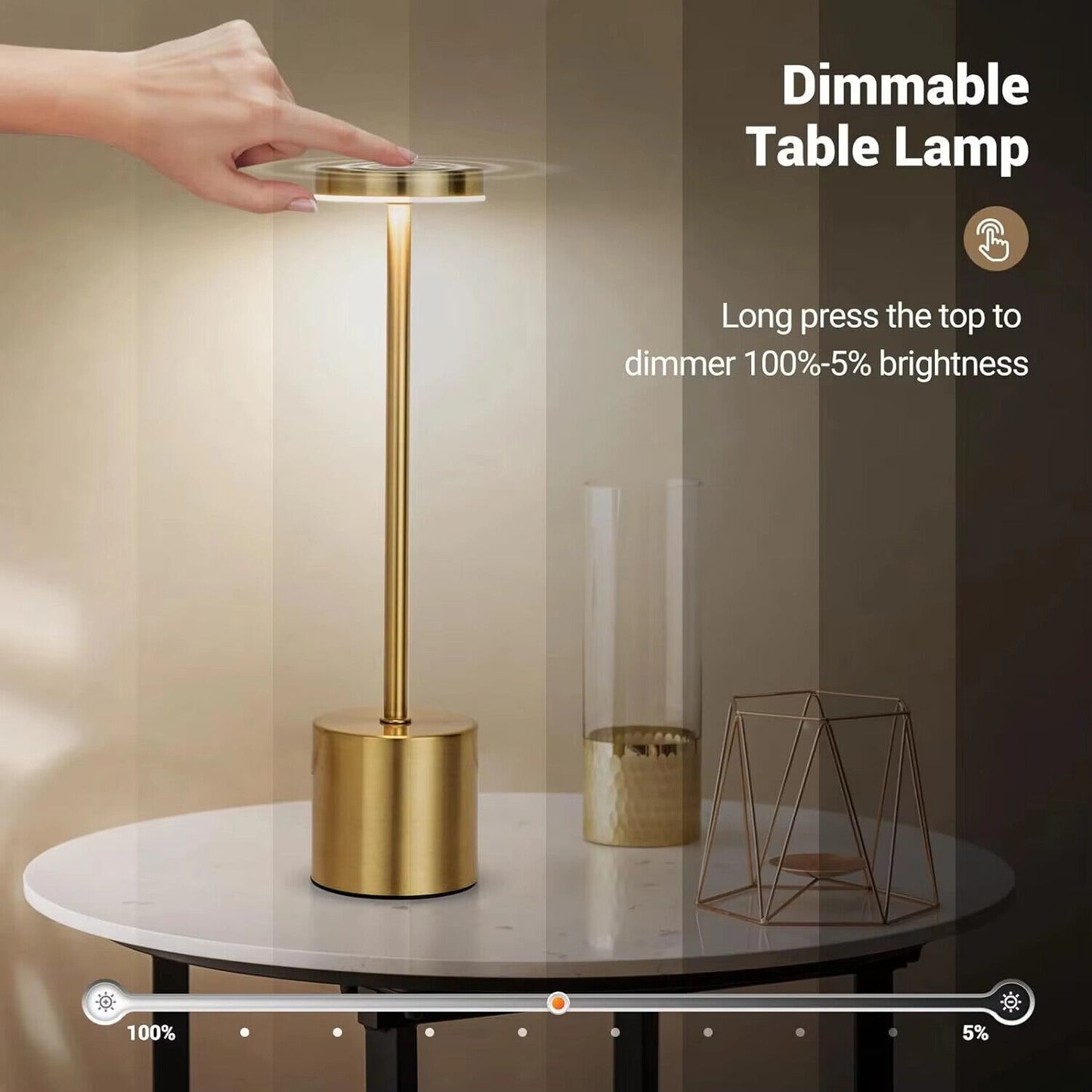 led tischlampe 3-farbige mit touch sensor tischleuchte arbeitszimmer beleuchtung