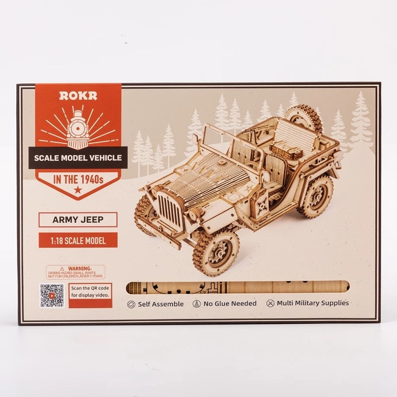 3D Wooden Puzzle Model Toys MC701 SchmuckNeu
