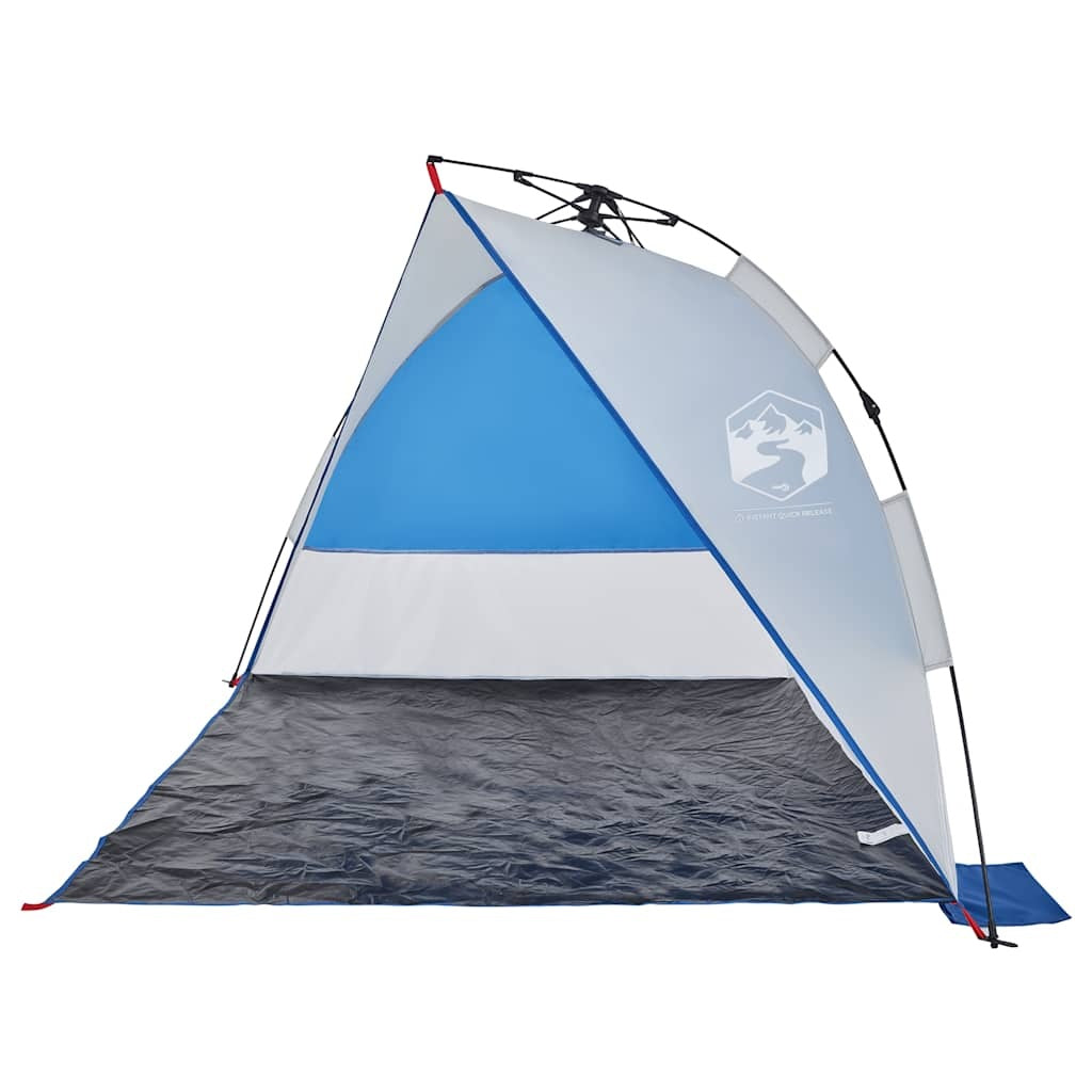 beach tent azure blue quick release waterproof
