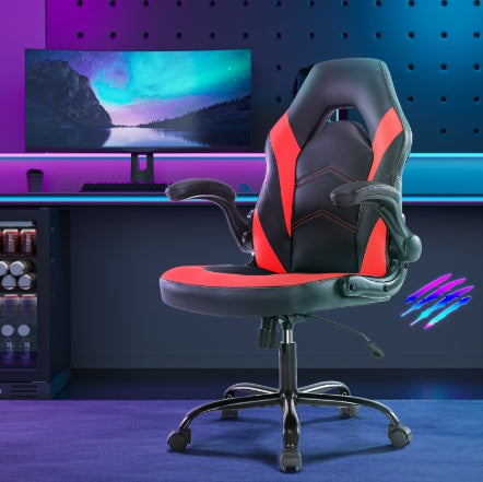 pu leather ergonomic office chair swivel computer gaming chair with lumbar support