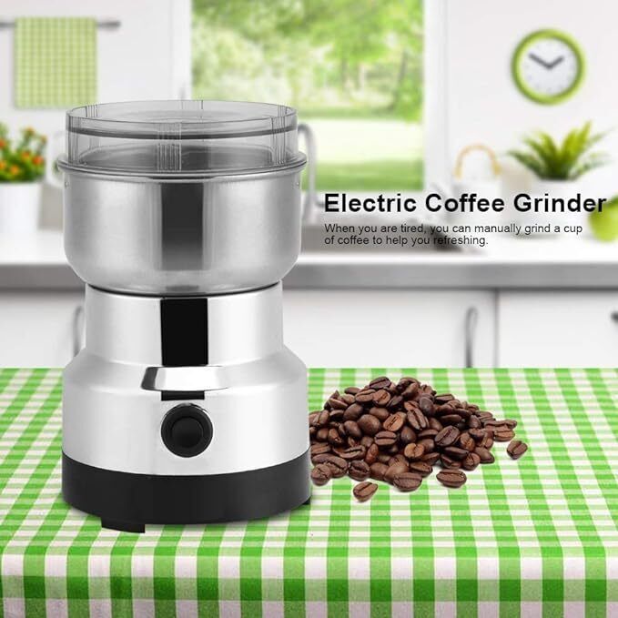 electric coffee grinder coffee beans spices cereals nut bean grinder