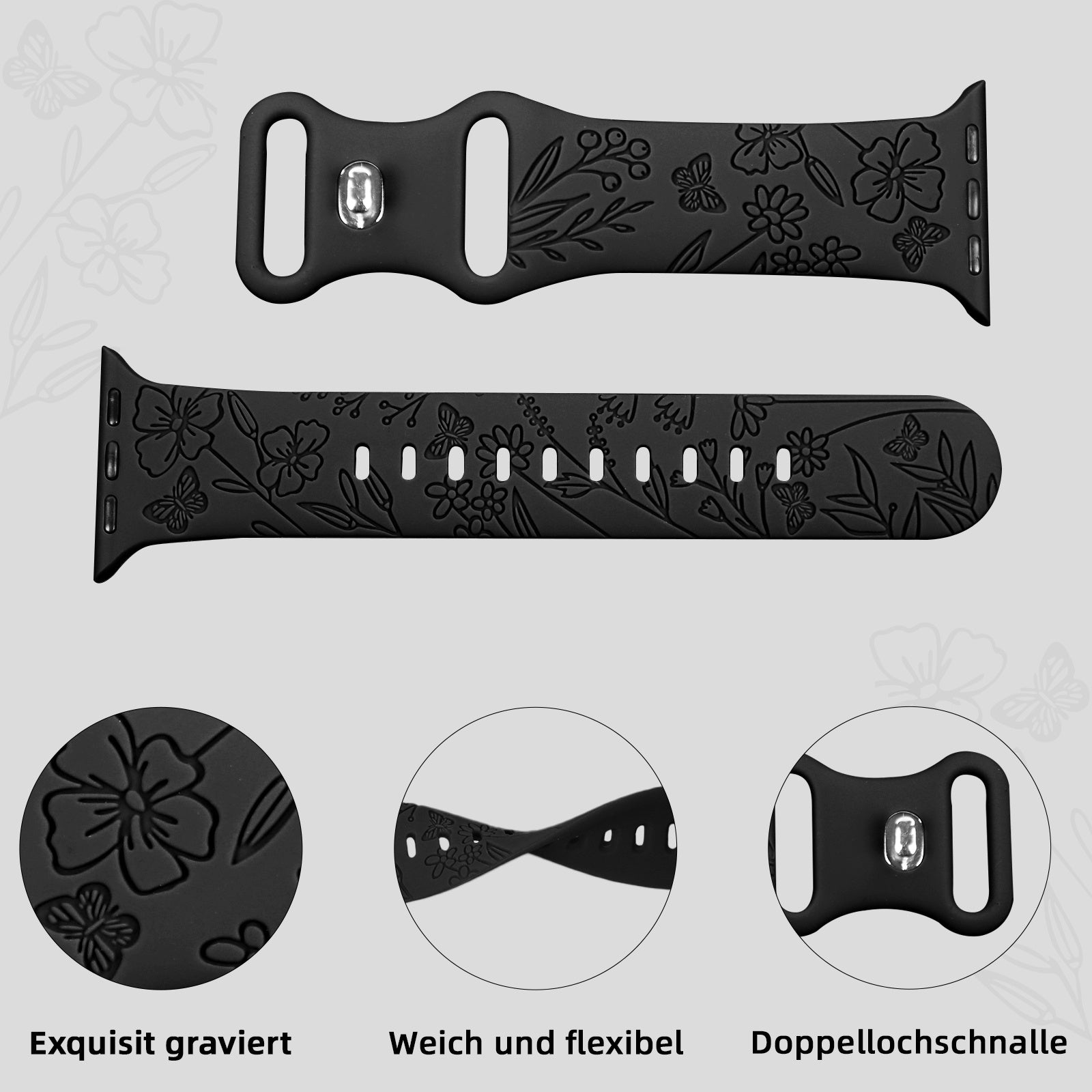 4 Watch Straps M Model SchmuckNeu