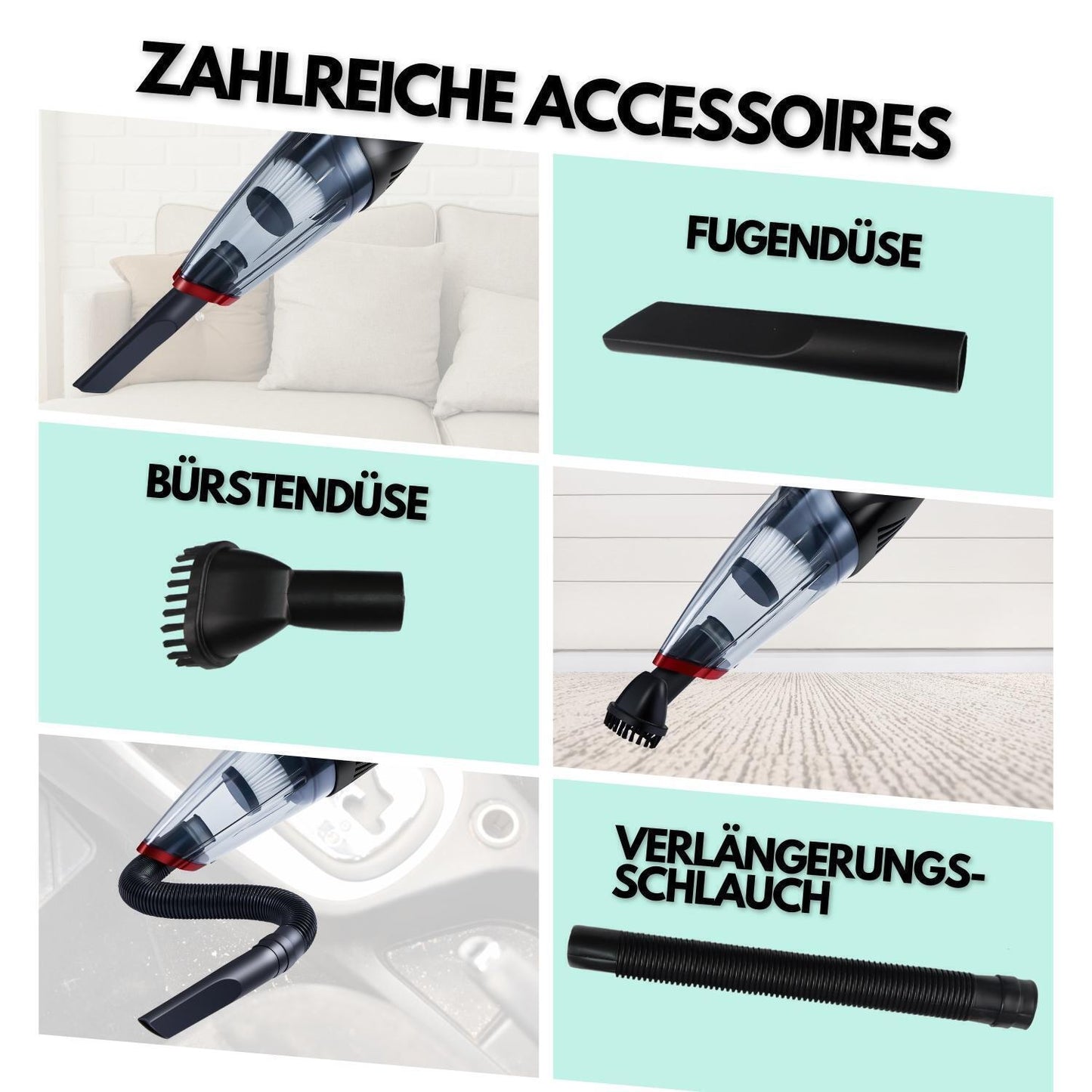 battery handheld vacuum cleaner bagless wireless charging station without cable car battery vacuum cleaner schmuckneu