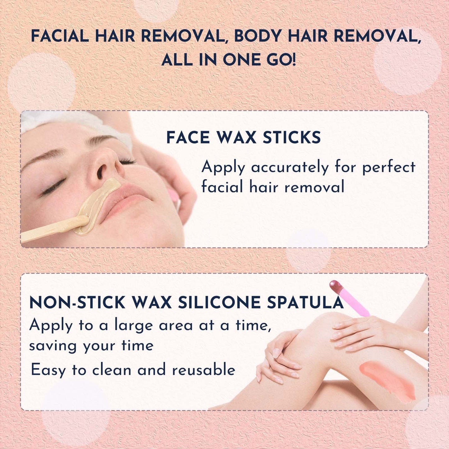waxing kit 11 items wuwuvista hair removal wax kit with wax melt warmer waxing beads for face,brazilian,full body,bikini,sensitiive skin suitable for plugs of american, european specification schmuckneu