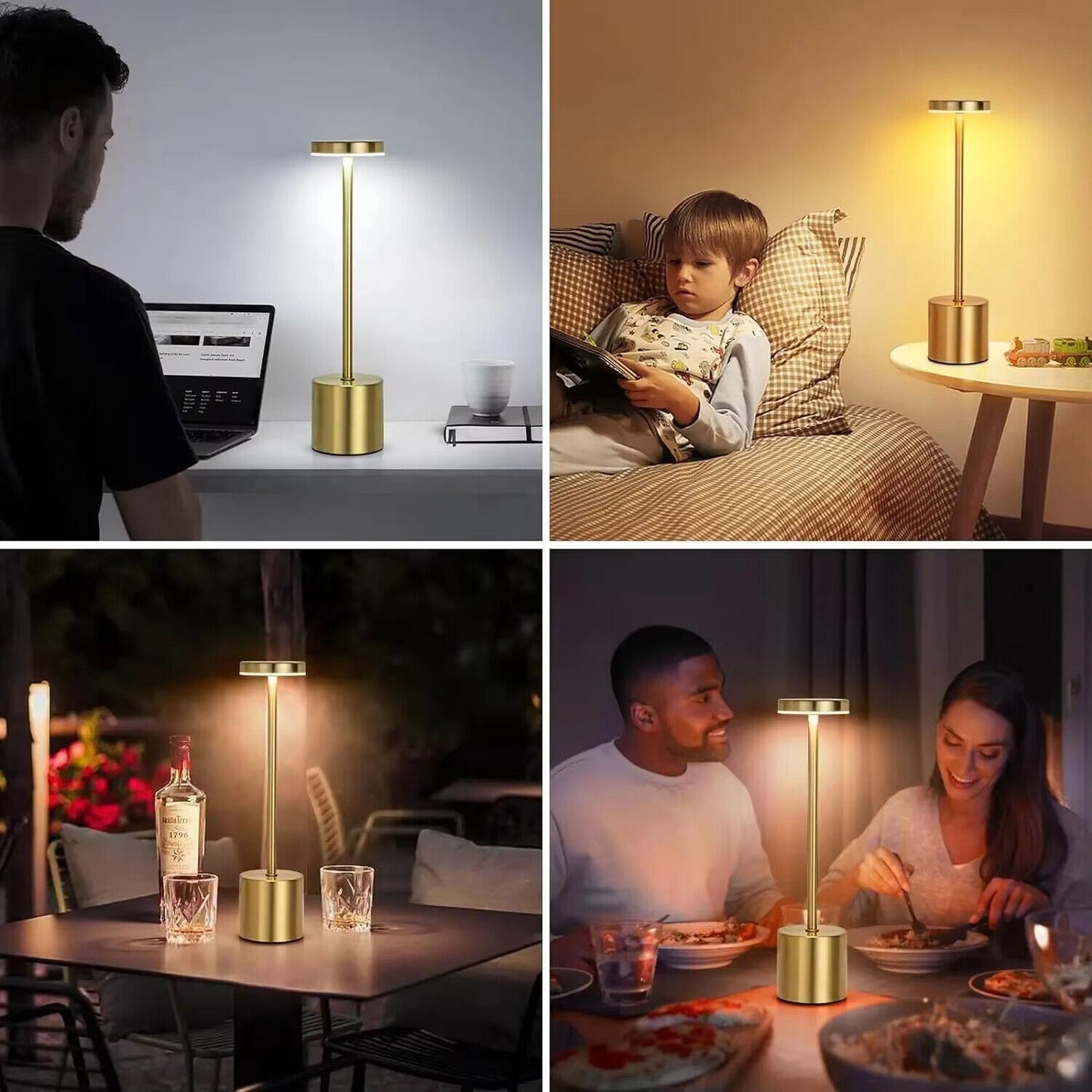 led tischlampe 3-farbige mit touch sensor tischleuchte arbeitszimmer beleuchtung