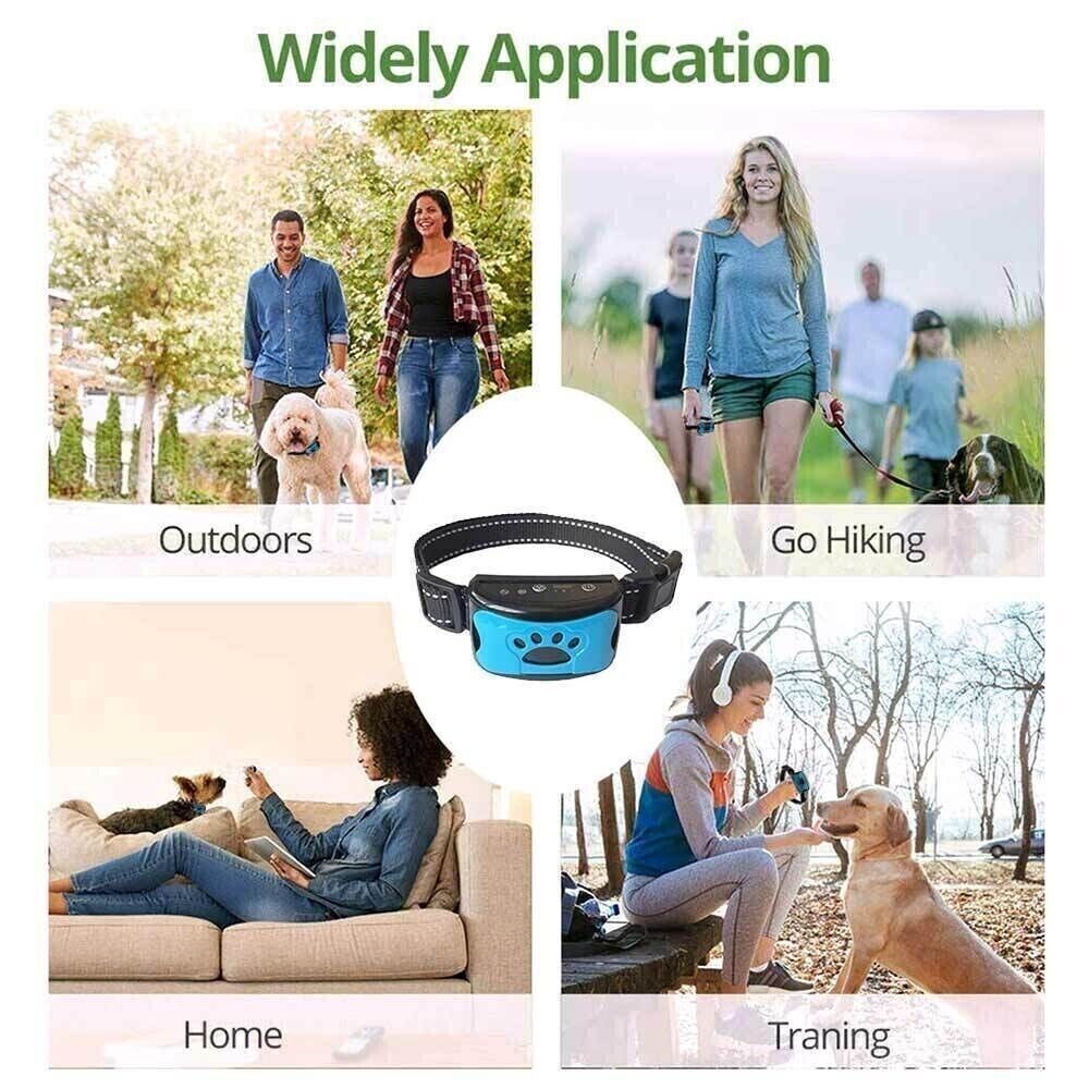 new anti bell collar dogs parenting collar tone vibration dogs pet de schmuckneu