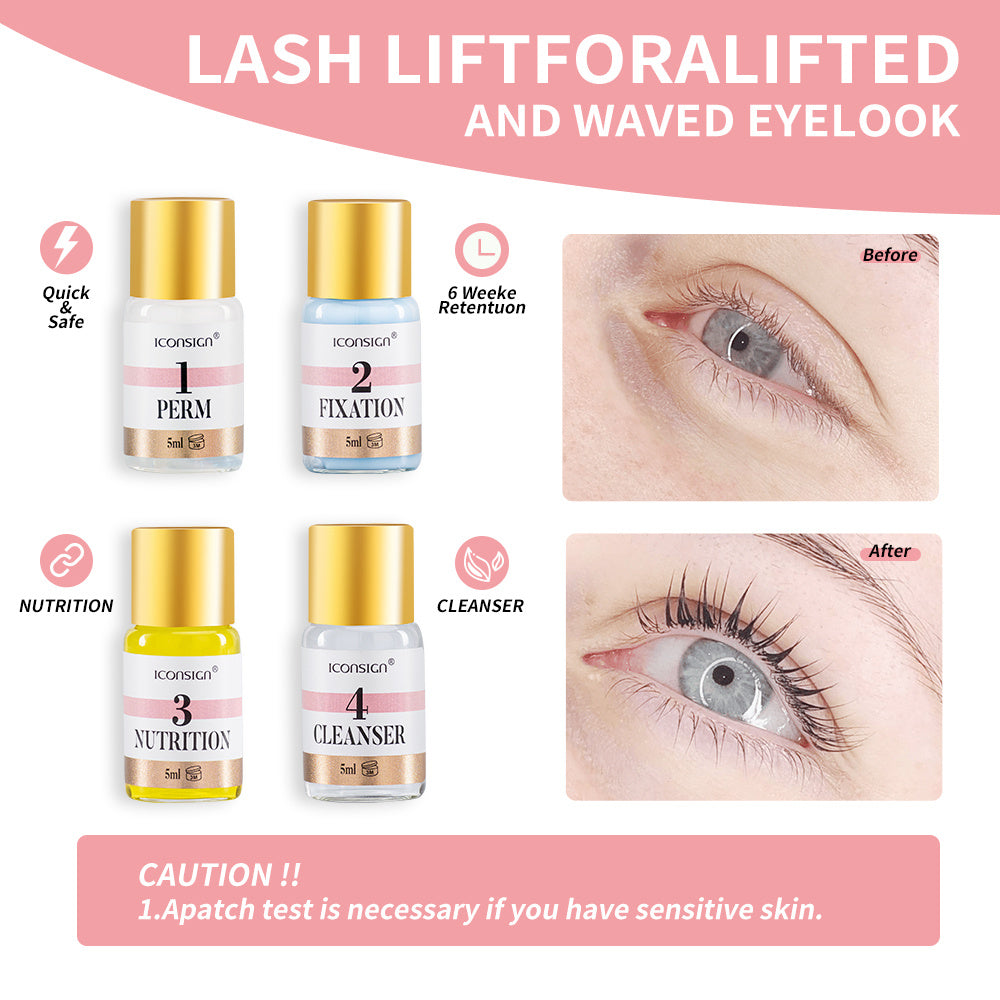 iconsign lash lift eyelash eyebrow dye tint kit lashes perm set brow lamination makeup tools schmuckneu