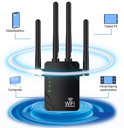 wifi repeater router range wifi signal booster access point booster 1200mbps