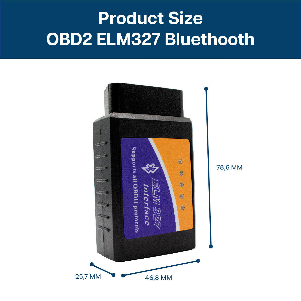 obd stecker bluetooth-obd2 scanner diagnosegerat fur ios - android schmuckneu