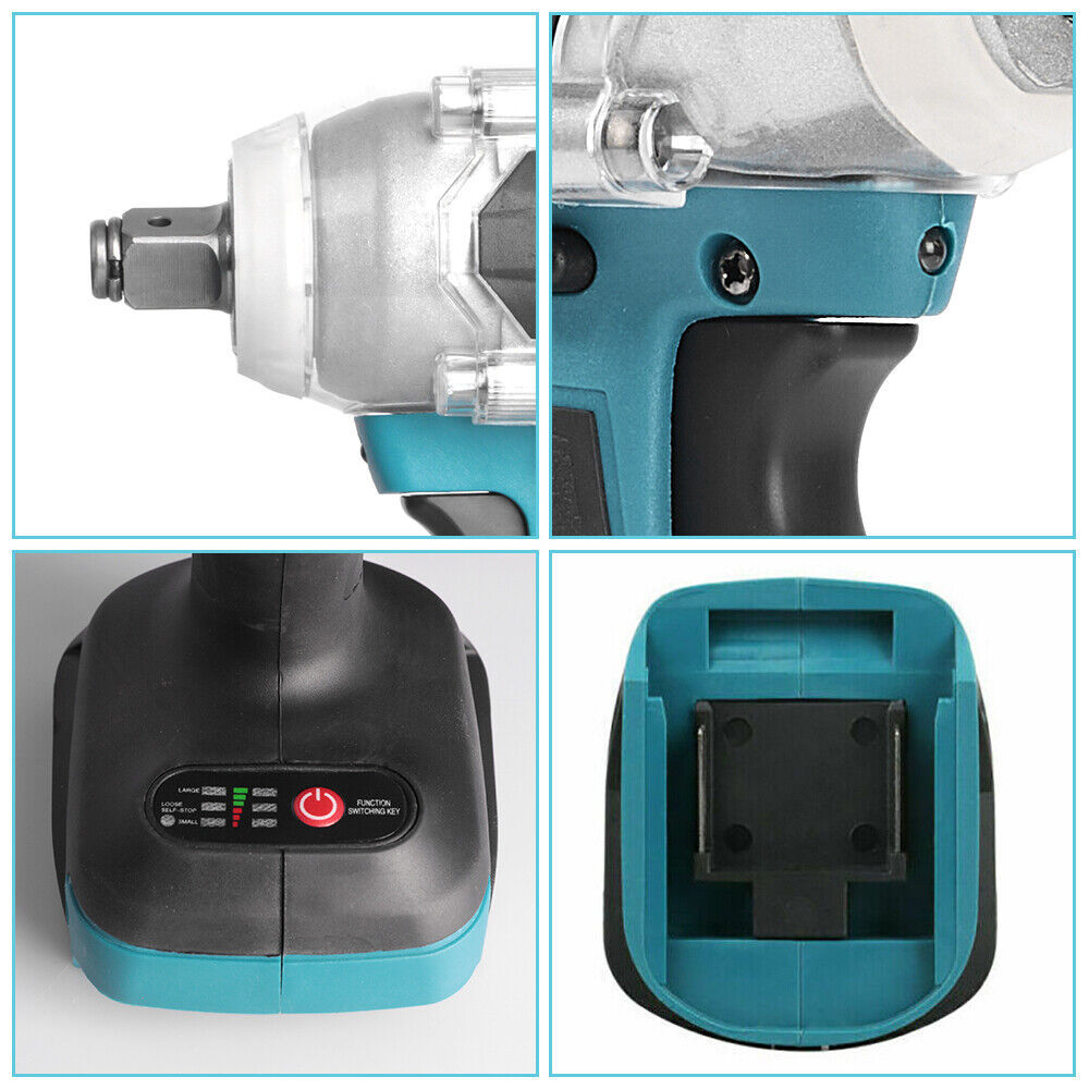 520nm 21v battery impact screw 6.0 ah battery - charger - case for makita 21v