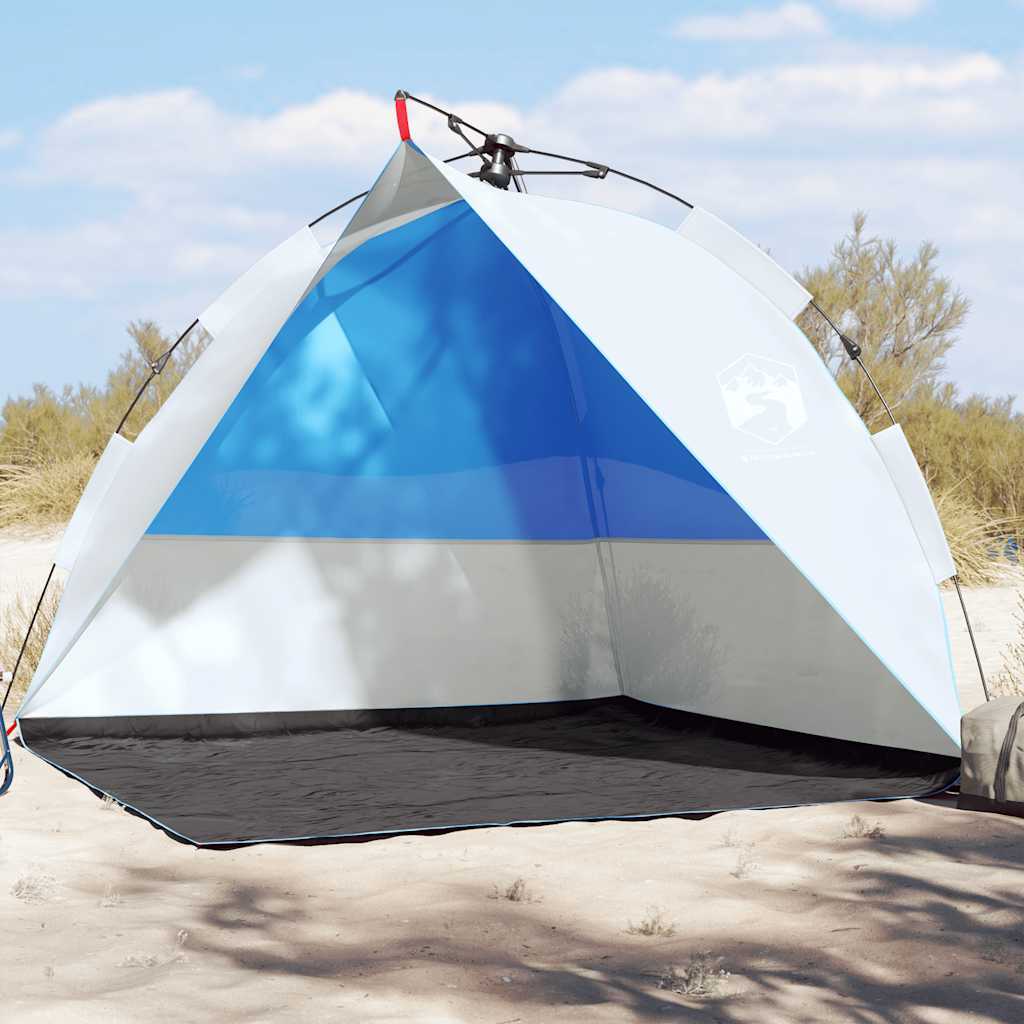 beach tent azure blue quick release waterproof
