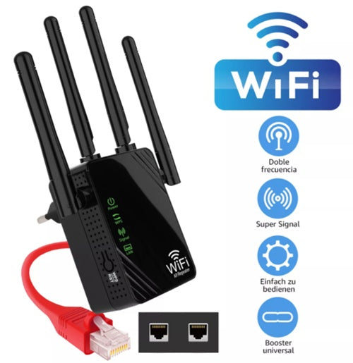 wifi repeater router range wifi signal booster access point booster 1200mbps