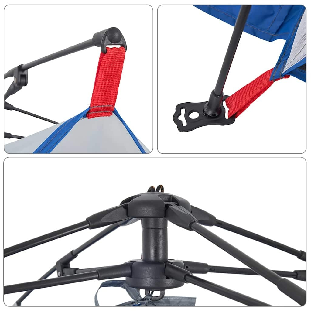 beach tent azure blue quick release waterproof