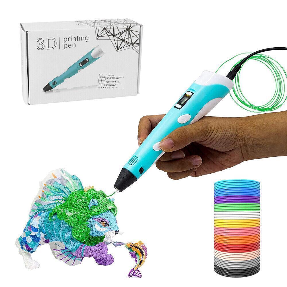 diy kinder 3d stifte set 3d druckstift pla filament 3d printing pen mit 12farben