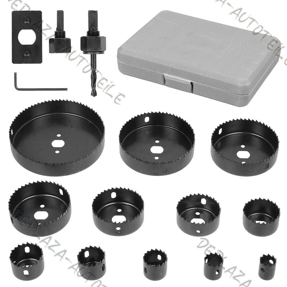 wood set 16-piece 19 to 127mm -2 adapter circular saw transport case