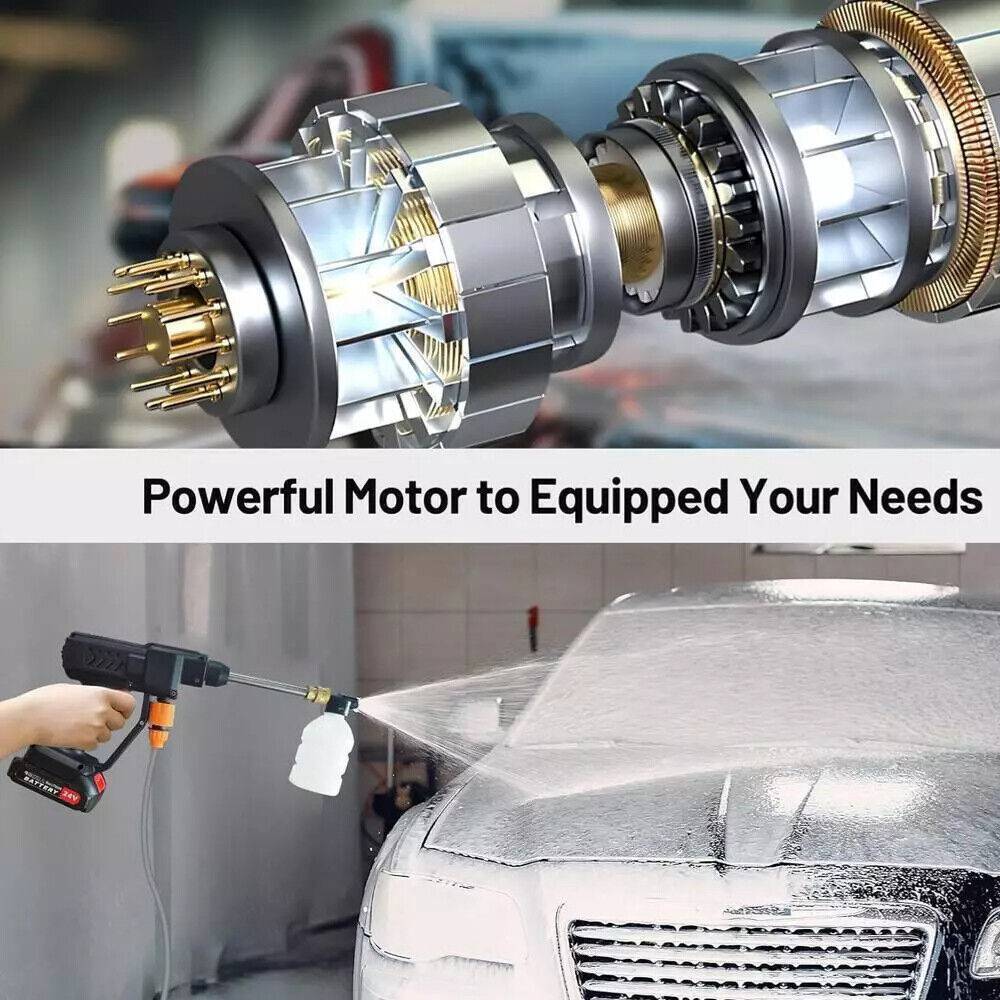 Akku Hochdruckreiniger 2 Akkus Auto Mobiler Druckreiniger Spritzpistole Love Local Jewelry