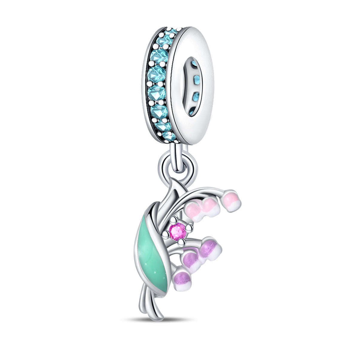 Glowing Luminous DIY Ornament – Leuchtende Frühlings-Charms aus Silberoptik - Lunastein