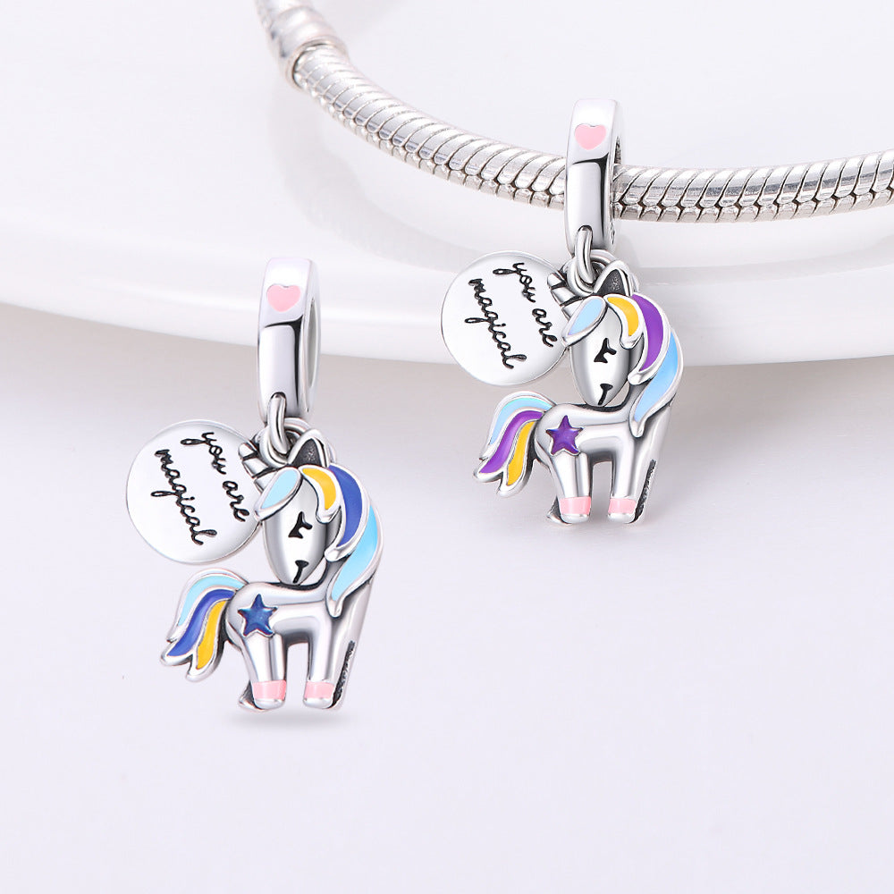 magic glow charm varianten – leuchtende & farbwechselnde diy-anhänger in 925 silber - lunastein