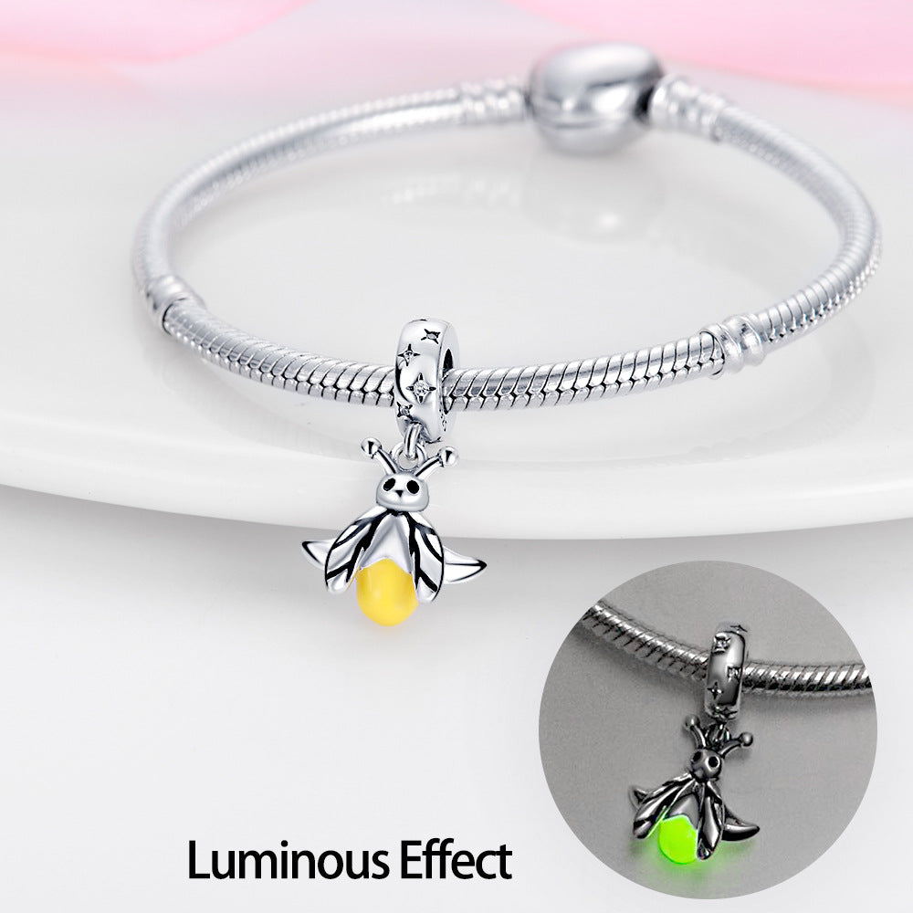 magic glow charm varianten – leuchtende & farbwechselnde diy-anhänger in 925 silber - lunastein