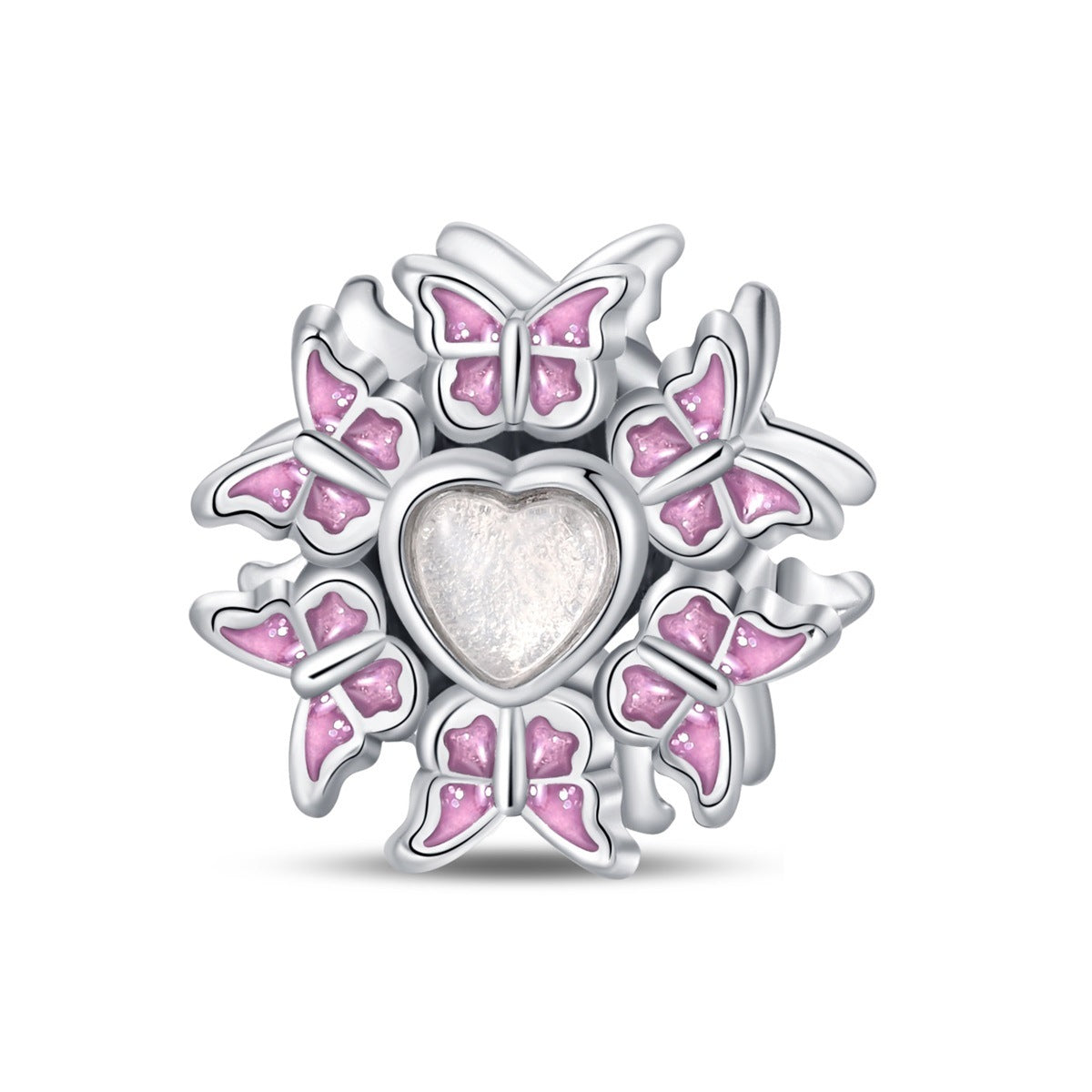 Glowing Luminous DIY Ornament – Leuchtende Frühlings-Charms aus Silberoptik - Lunastein