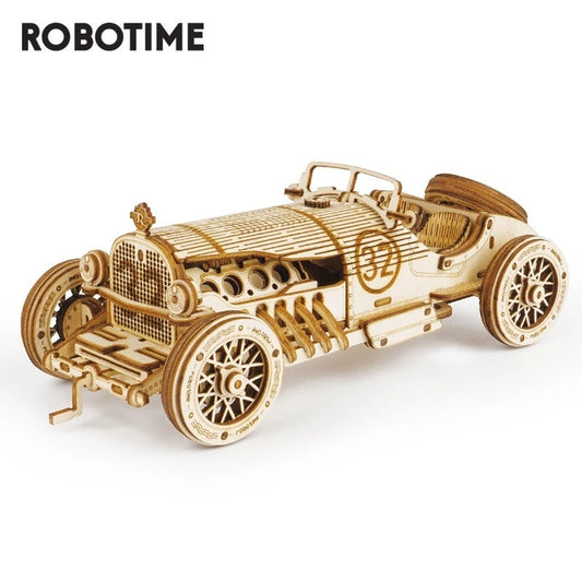 Car 3D Wooden Puzzle Game Assembly Racing Children's Toys SchmuckNeu
