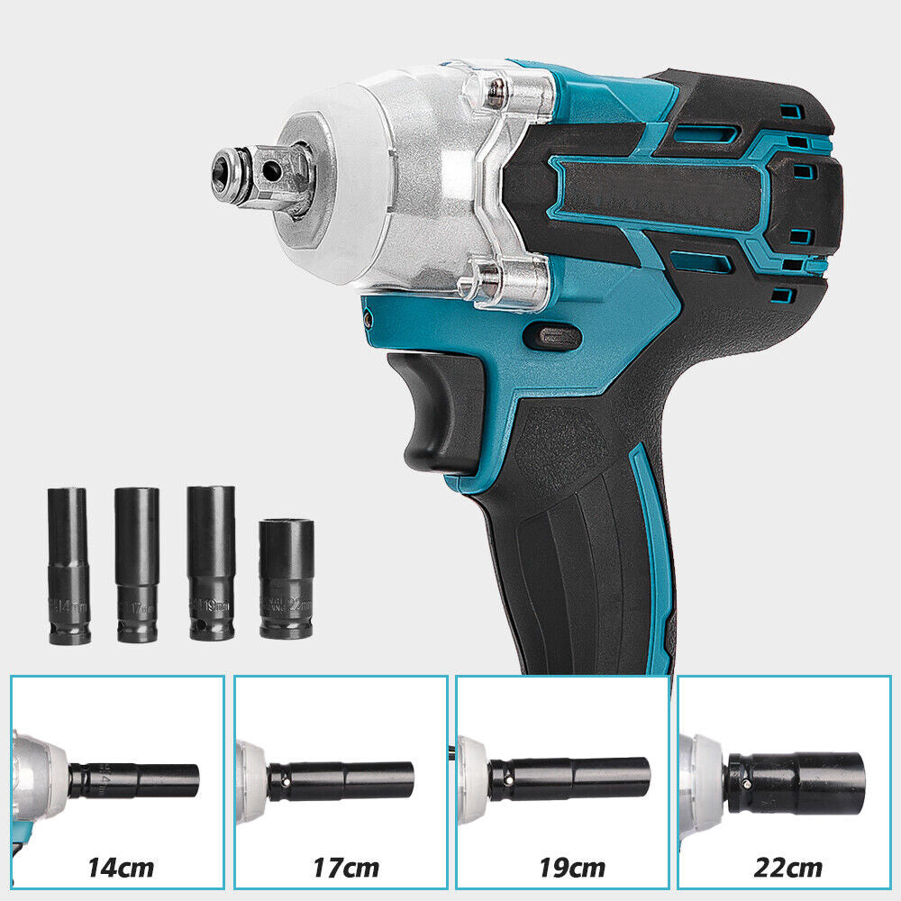 520nm 21v battery impact screw 6.0 ah battery - charger - case for makita 21v