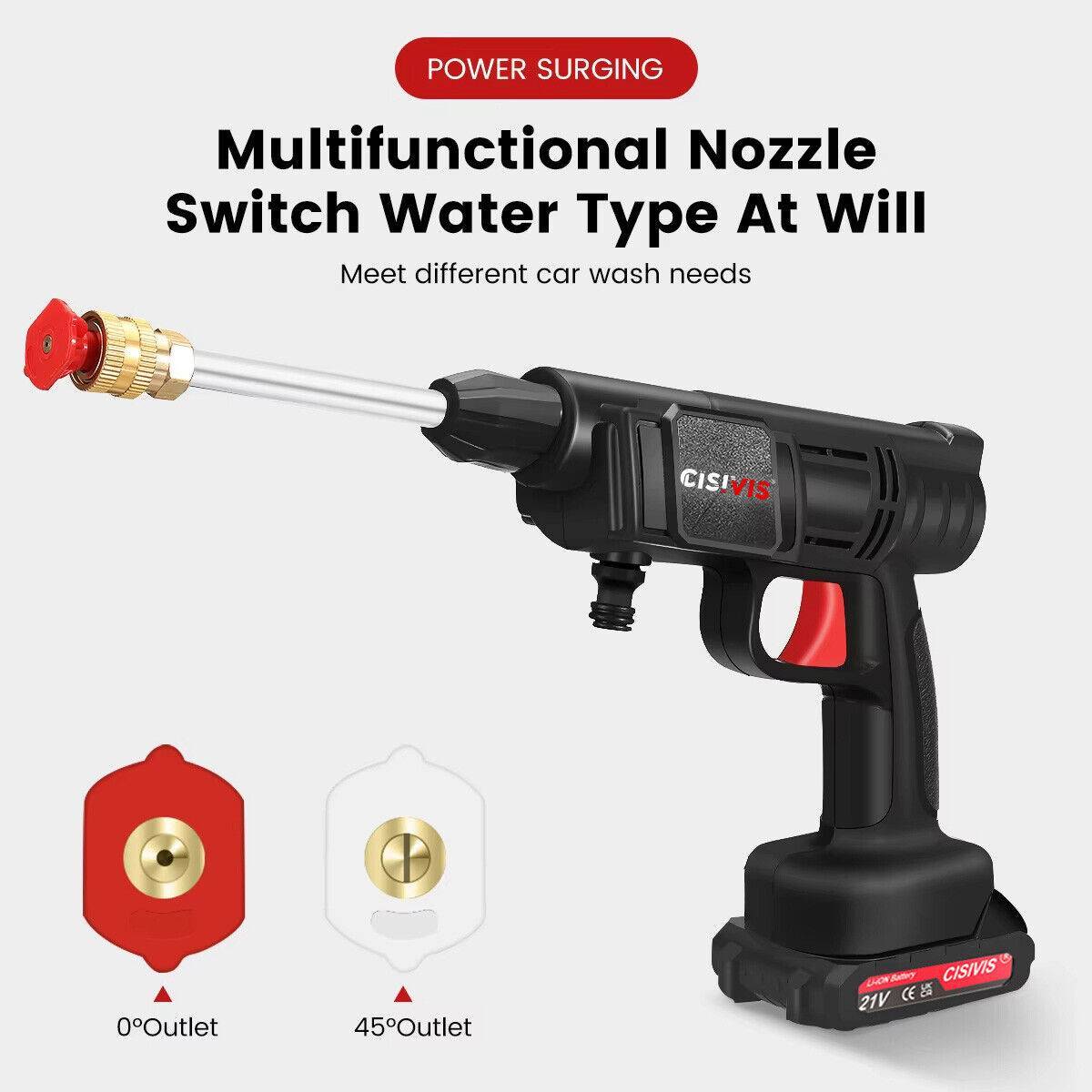 Akku Hochdruckreiniger 2 Akkus Auto Mobiler Druckreiniger Spritzpistole Love Local Jewelry