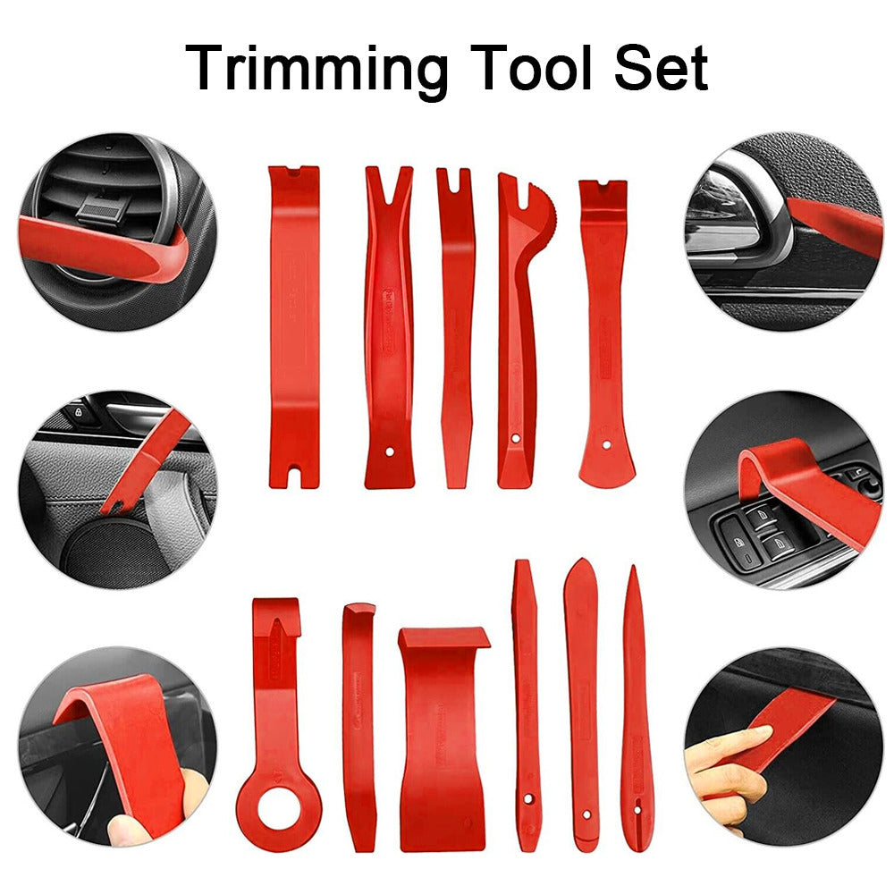 238 x car disassembly tool interior trim mounting lever clipheber pliers set