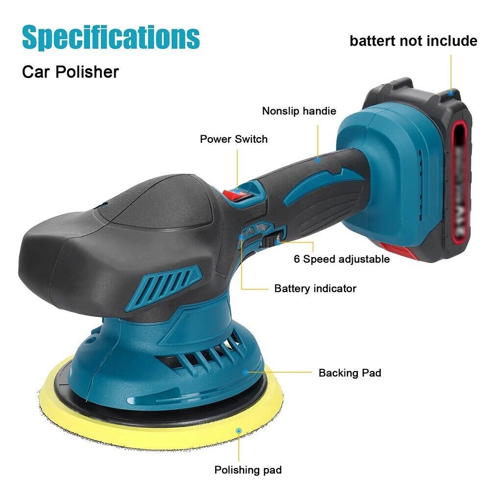 for 18v lxt bl18 cordless random orbital polisher polisher machine polish