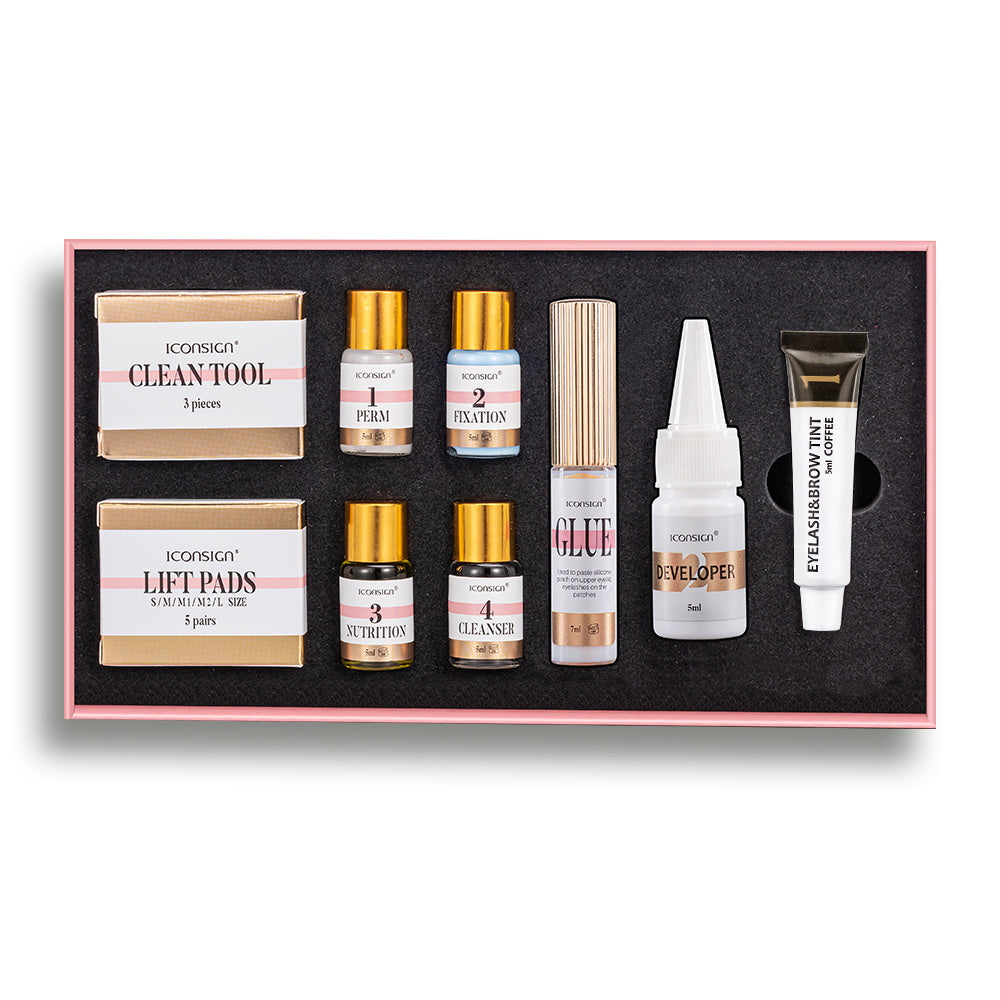 iconsign lash lift eyelash eyebrow dye tint kit lashes perm set brow lamination makeup tools schmuckneu