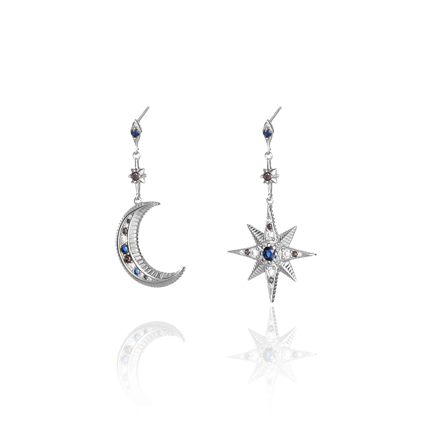 celeste moon & star studs-3