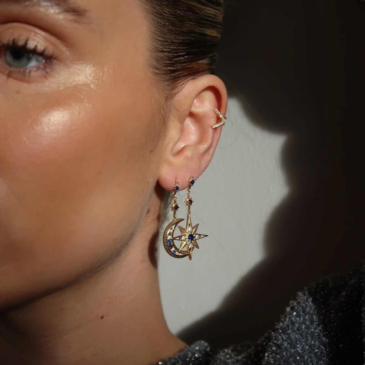 celeste moon & star studs-1