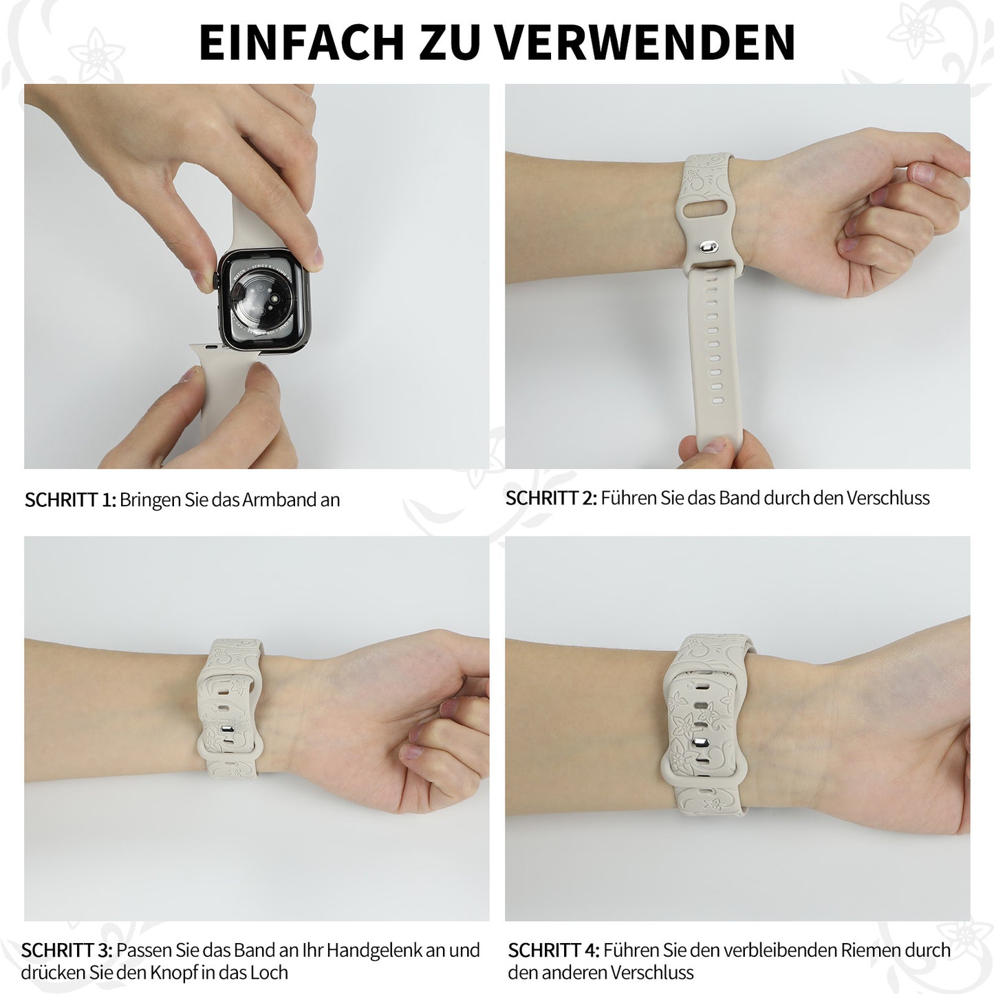 4 watch straps m model