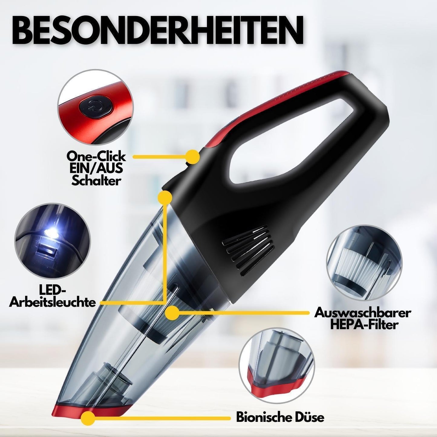 battery handheld vacuum cleaner bagless wireless charging station without cable car battery vacuum cleaner schmuckneu
