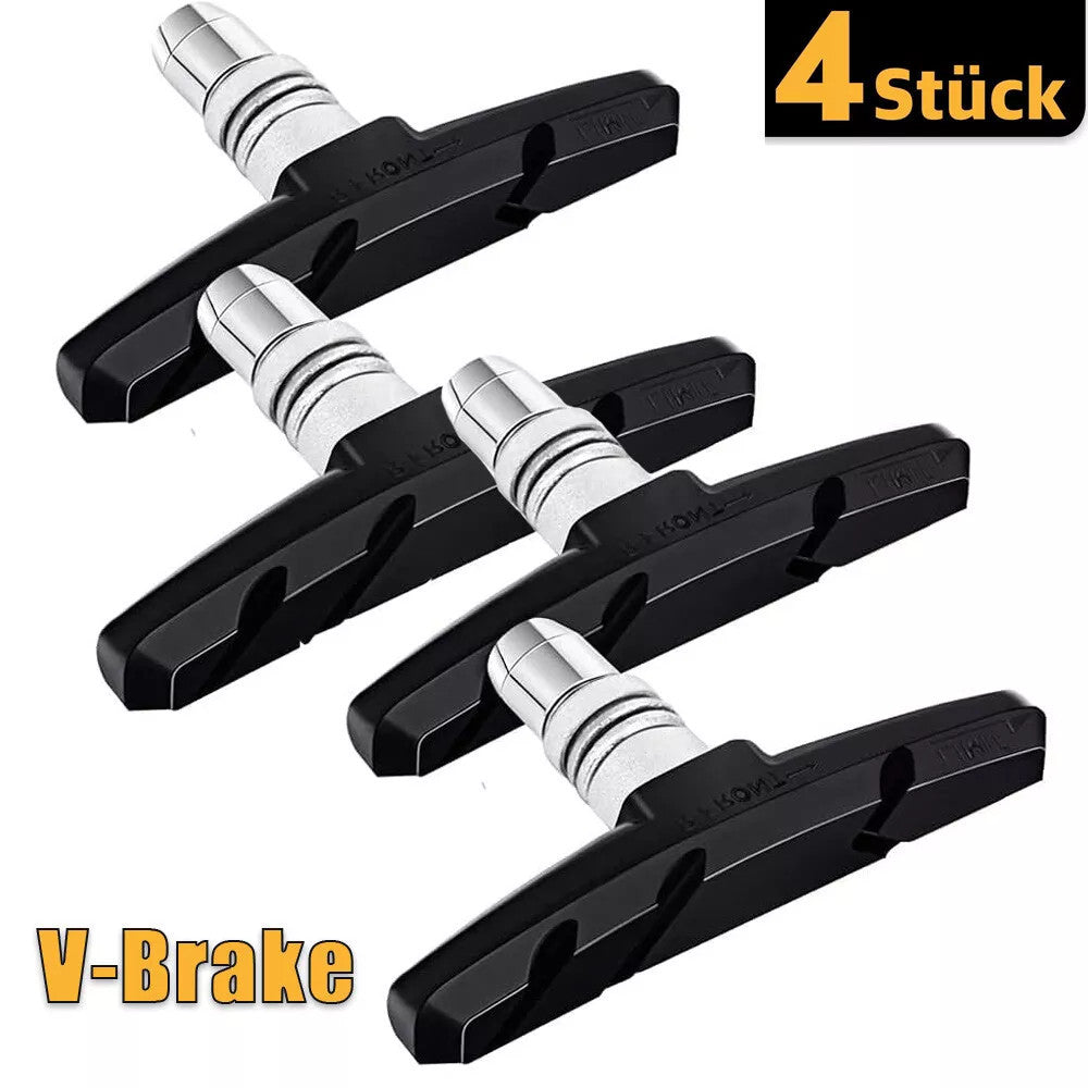 4x Bicycle Brake Pads Brake Pads Brake Shoes V-Brake For Shimano Sram 70mm Love Local Jewelry